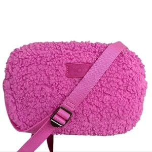 UGG Vibrant Pink Fuzzy Crossbody Bag